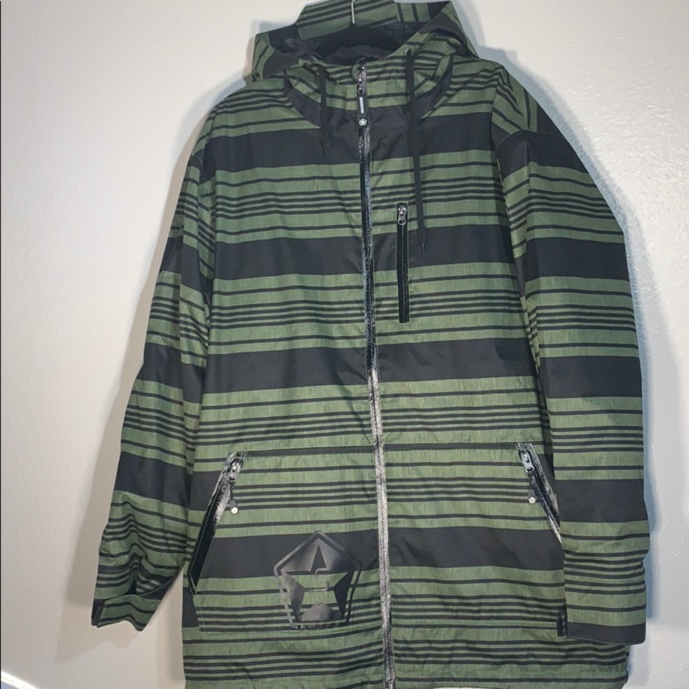 Session snowboarding jacket